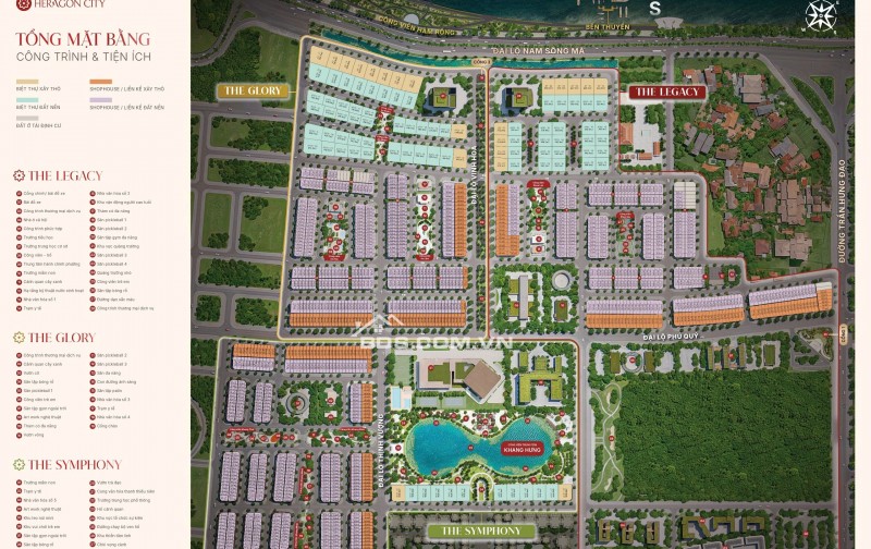 Cần bán đất nền khu đô thị mới Nam ngạn - Heragon City. Đất nền khu đô thị full tiện ích, sẵn sổ